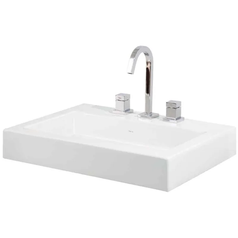Cuba para Banheiro de Apoio Deca Retângular 60x45cm L19 Gelo