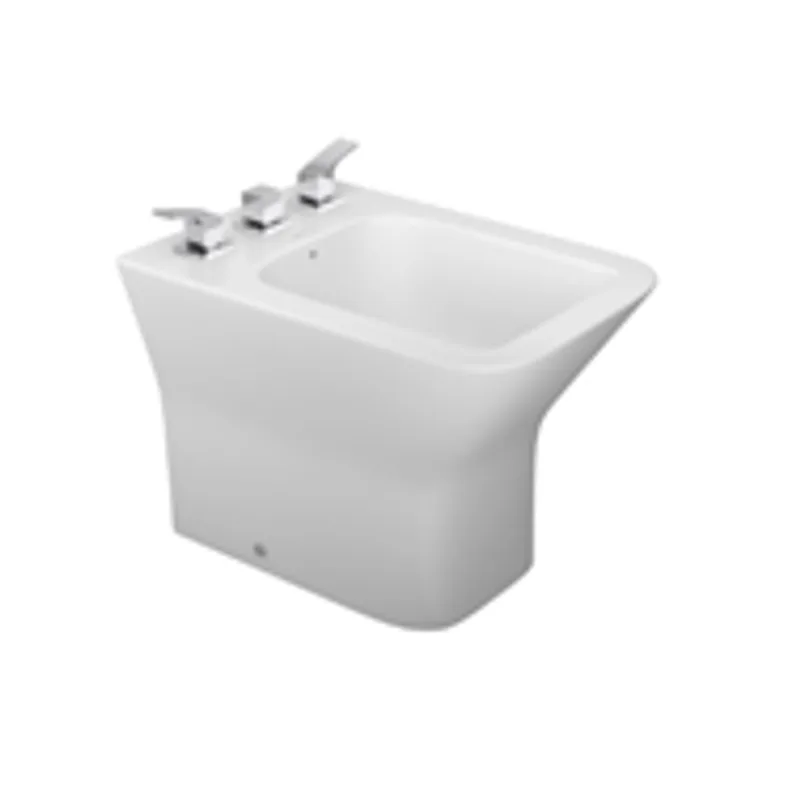 Bidê com 3 Furos Living Branco Deca