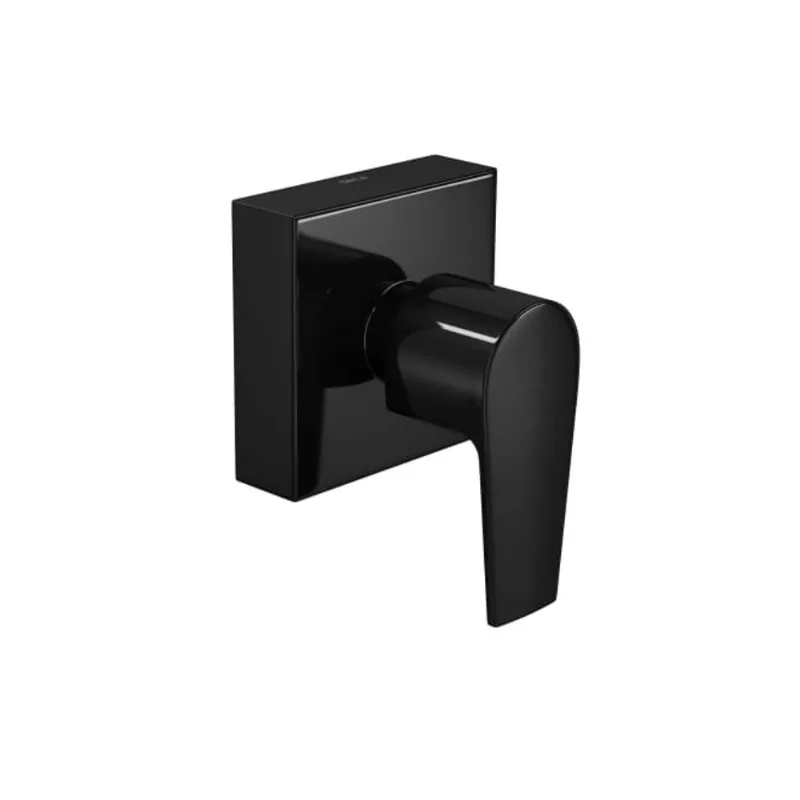 Acabamento Registro Level 1.1/4 E 1.1/2 Deca Black Noir Grande - 4900Bl26Gdno