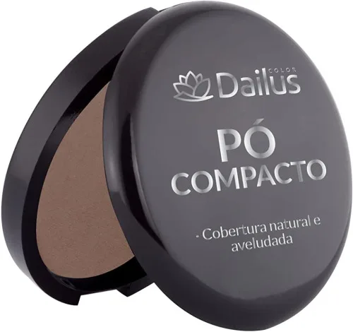 Pó Compacto Dailus Color 14 Toffe - TOFFE - Higiene E Beleza