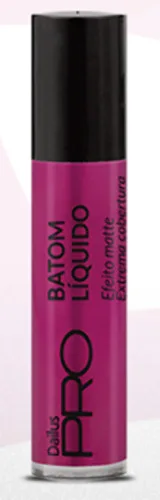 Batom Liquido Dailus Bailarina 24 - DAILUS - Higiene E Beleza