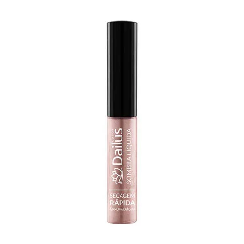 Sombra Liquida Dailus N10 Rose Perola - PEROLA - Higiene E Beleza
