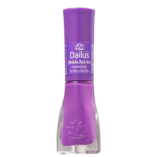 Esmalte Cremoso Atrás Do Arco Íris Lenda Colorida 8ml Dailus - DAILUS - Higiene E Beleza