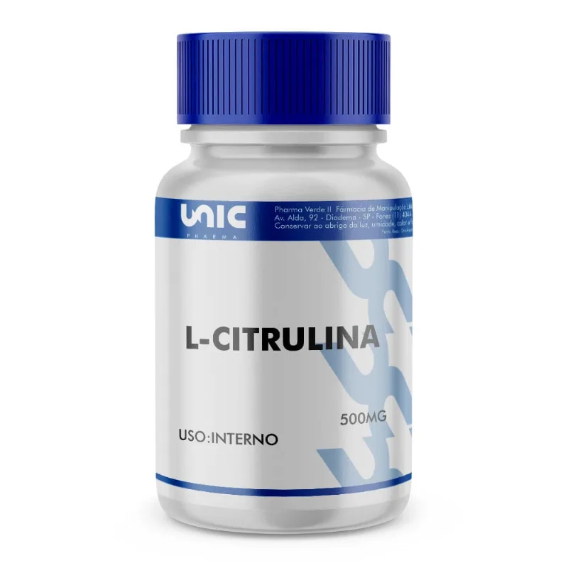 L-Citrulina 500Mg 90 Cápsulas 90 Cápsulas 90 Cápsulas