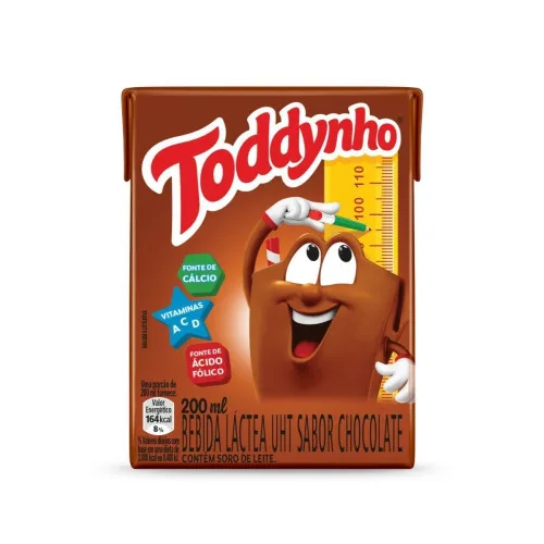 Bebida Láctea Uht Chocolate Toddynho Caixa 200ml - ELMA CHIPS - Bebidas