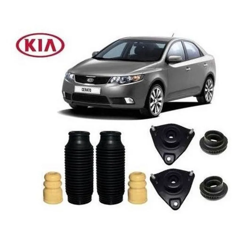 2 Kit Do Amortecedor Completo Dianteiro Kia Cerato 2009 2010 2011 2012 2013