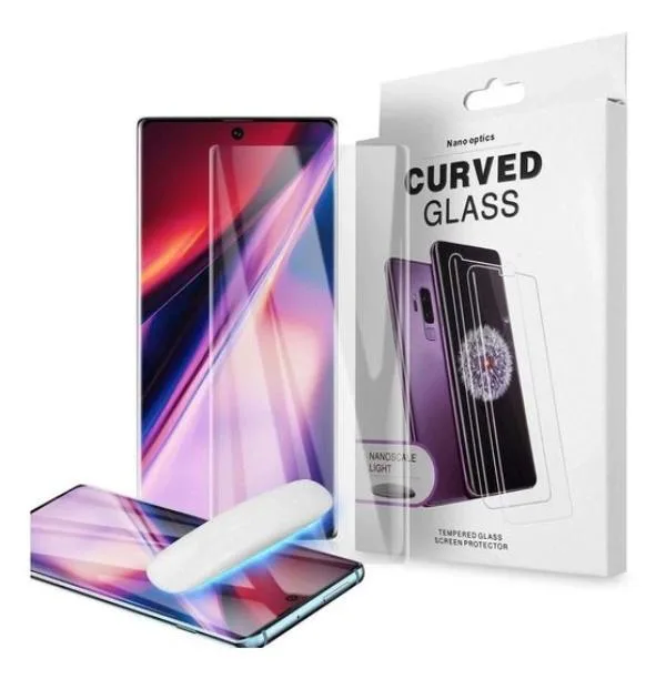 Pelicula De Vidro Uv Tela Curva - Para Galaxy S20 Plus