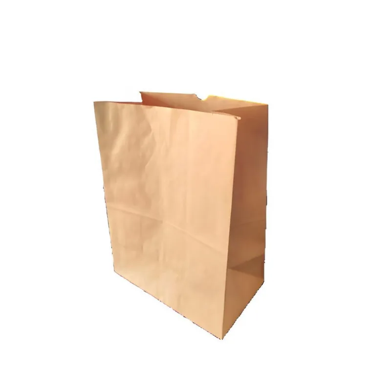 Saco Papel Kraft Sos Para Delivery 10Kg 37X22X10,5Cm Pc 100F