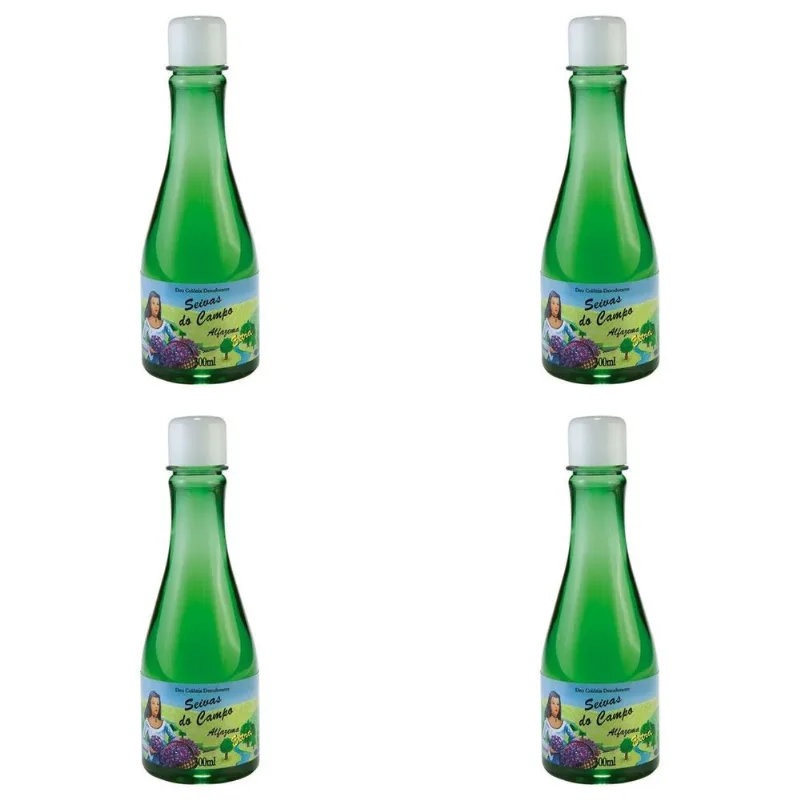 Kit c/4 Unidades de Colônia Desodorante Alfazema Seivas do Campo 300ml