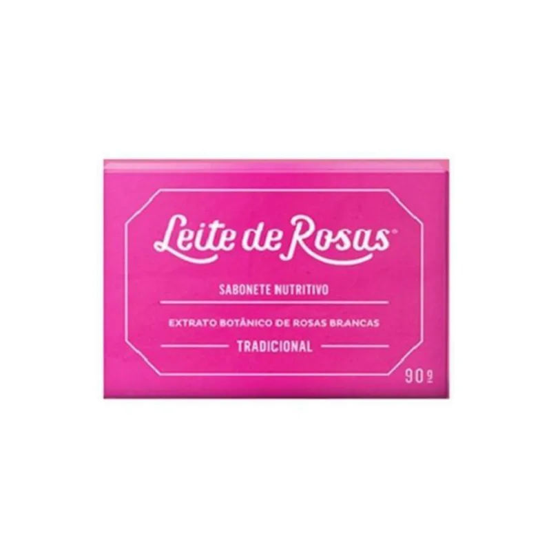 Kit c/4 Sabonete Leite De Rosas 90g