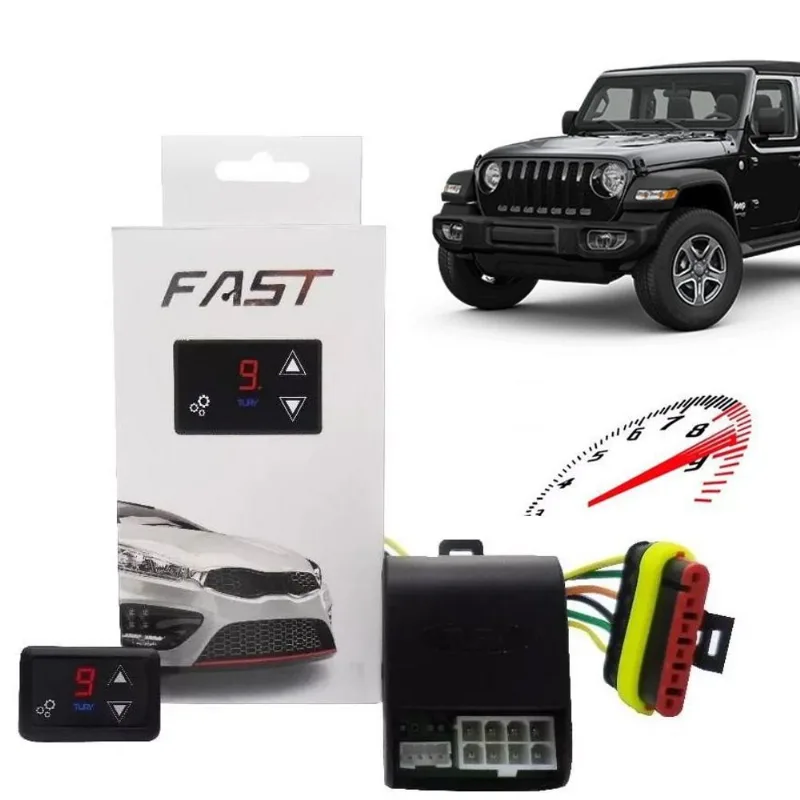 Módulo Acelerador Fast Tuning Jeep Wrangler 18 A 21 Tury