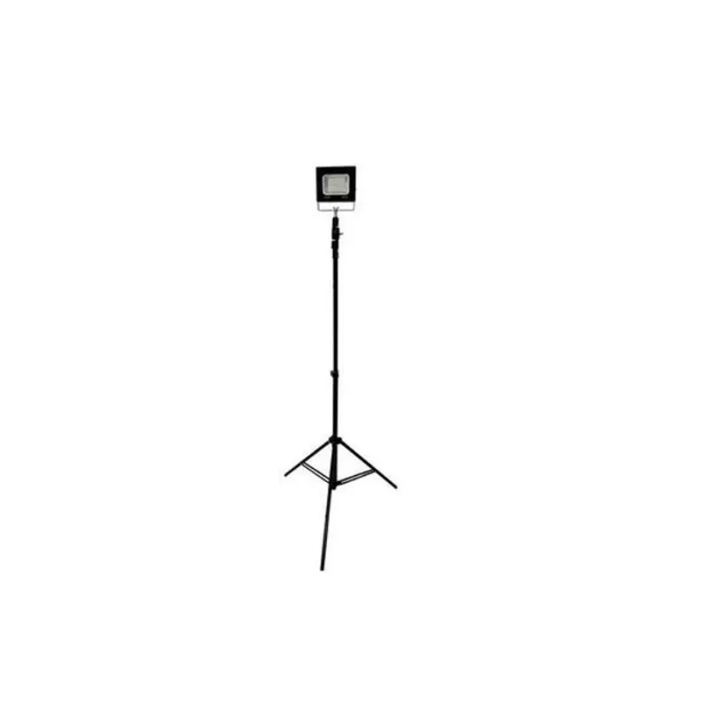 Tripé Reclinável Com Holofote 50W Refletor Iluminação Led