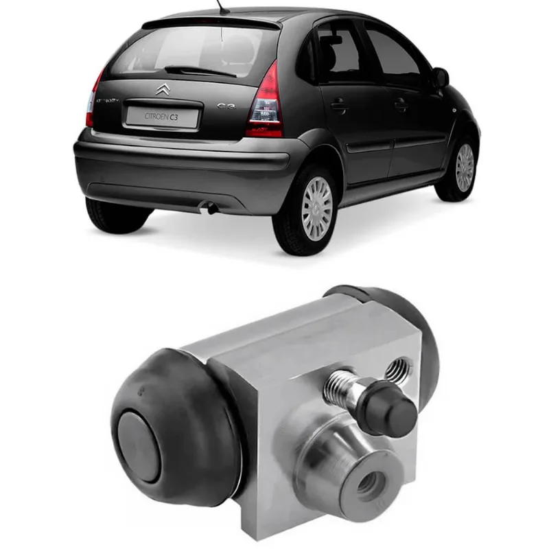 Cilindro Burrinho Freio Roda Traseiro Citroen C3 2010 a 2012
