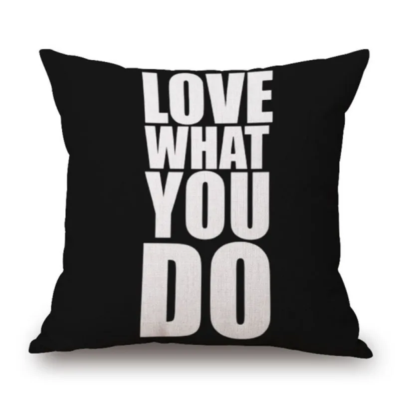 Almofada love what you do