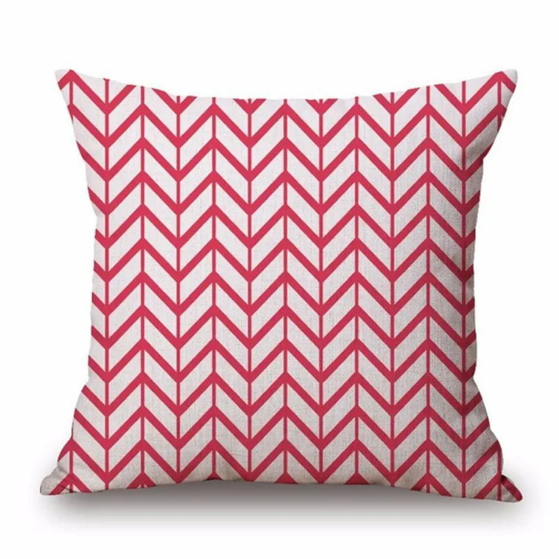 Almofada Chevron Vermelho