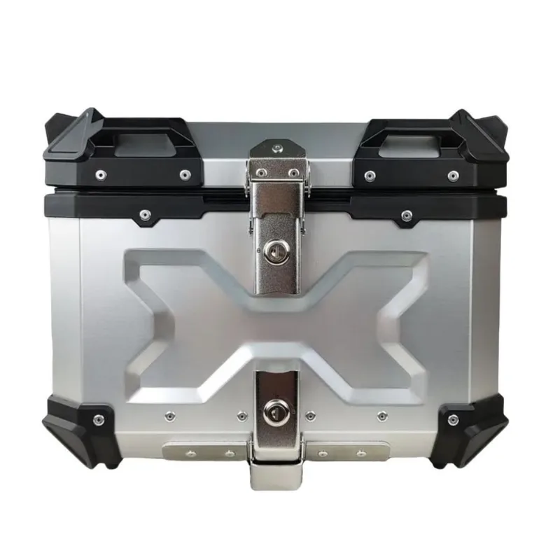 Bau Moto Traseiro 55l-t-x Aluminio Tronos Box