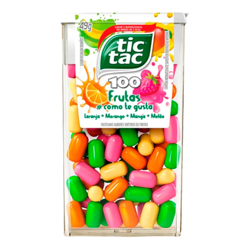 Pastilhas Tic Tac Frutas Como Te Gusta 26g - Good Soy - Bala