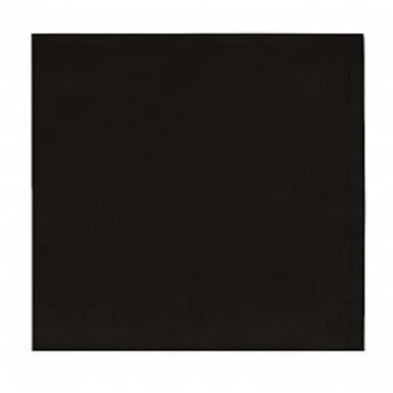 Guardanapo 100% Algodão Preto 4 Unidades Mesa Posta