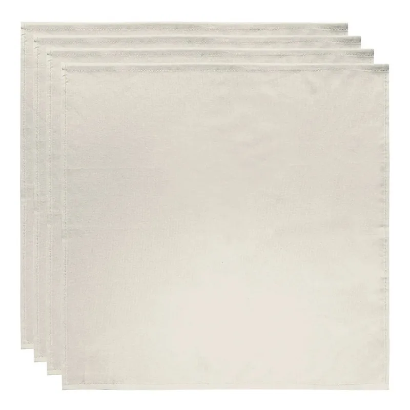 Jogo Guardanapo Copa&Cia Home Branco 4 Peças 45 Cm (MP)