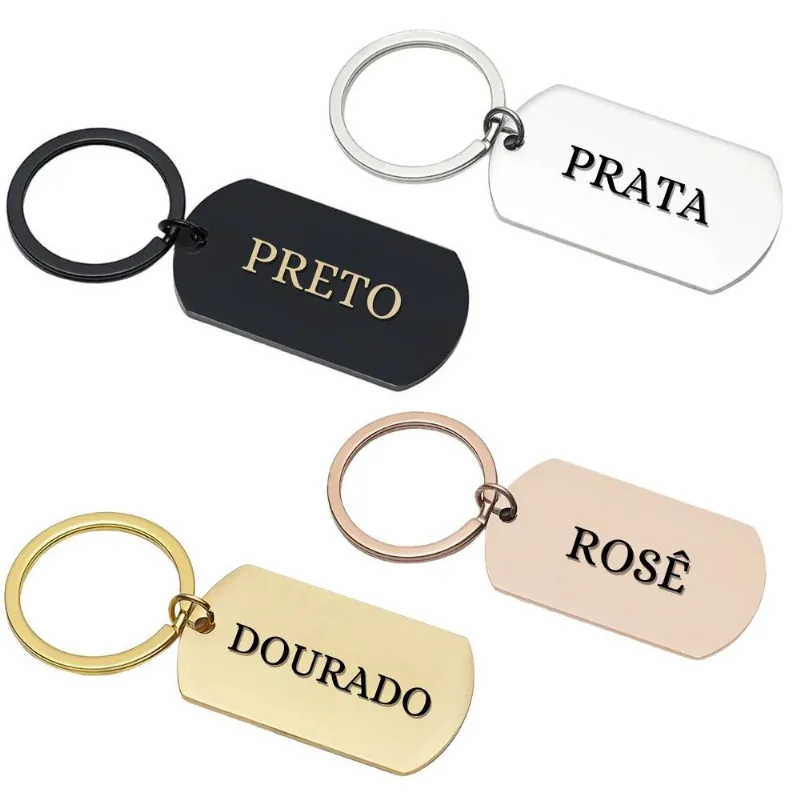 Chaveiro Escudo Da Fé Placa Pingente Militar De Inox 4 Cores