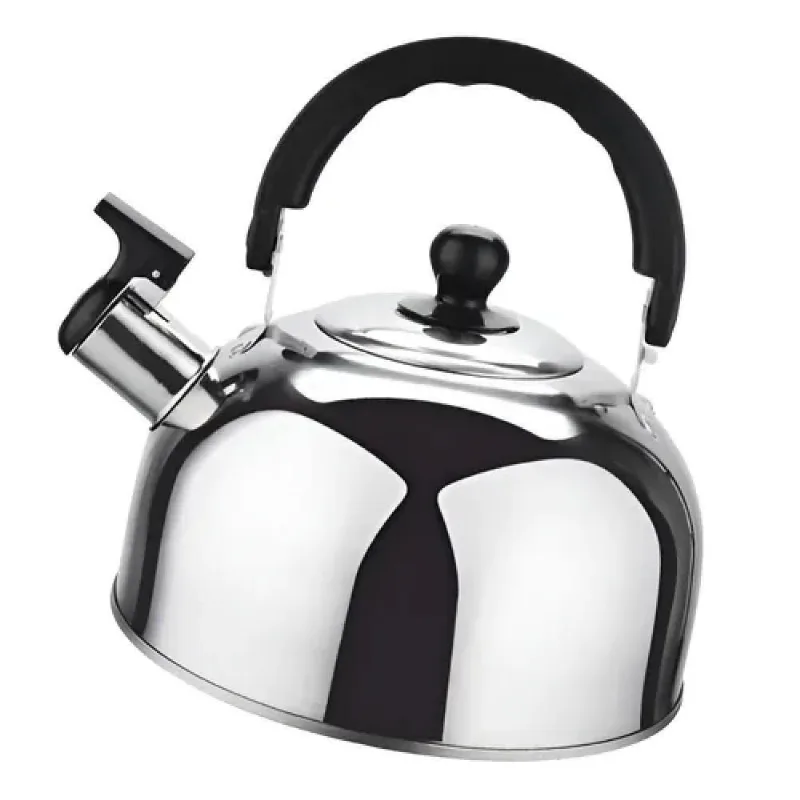 Chaleira Inox Com Apito E Alça Térmica 1,5 Litros