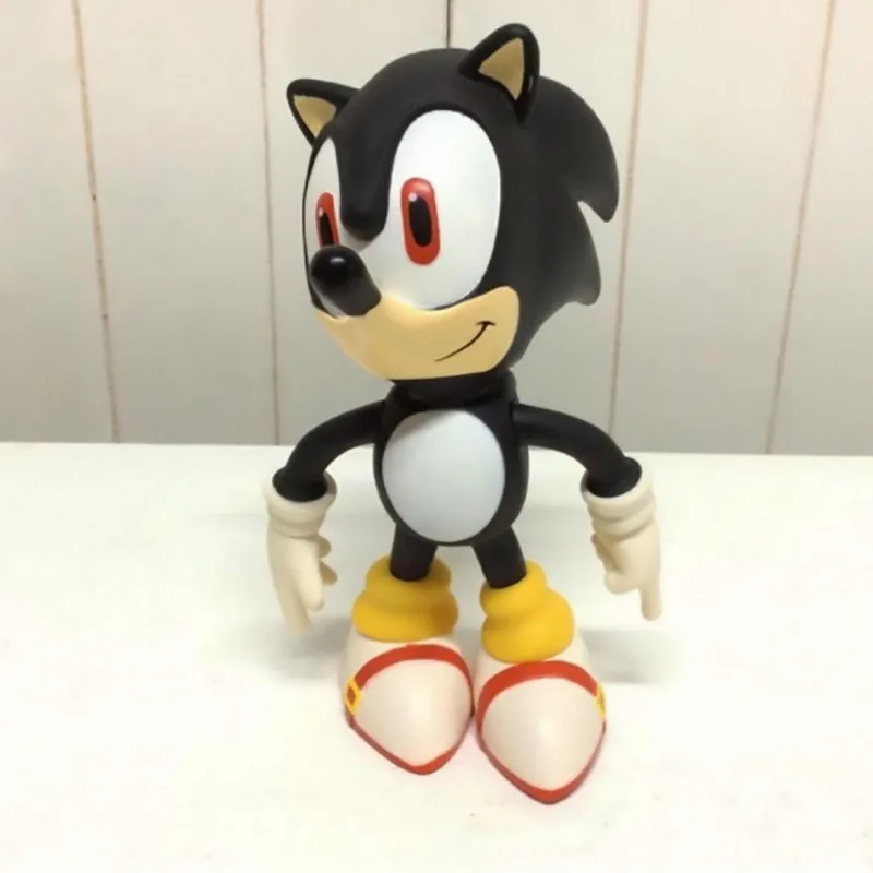 Boneco Shadow Sonic Black Preto Super Size 23Cm - Sonic