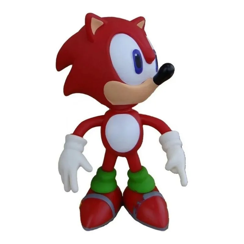 Bonecos Action Figure Sonic Articulados Colecionáveis 23cm vermelho