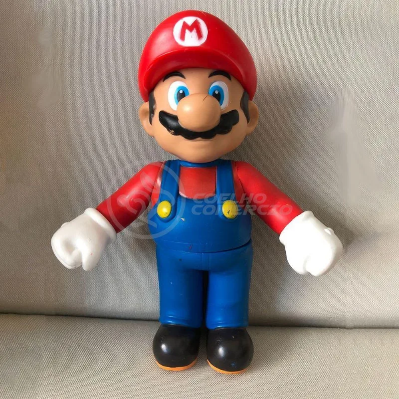 Boneco Mario Grande Super Size 23cm - Super Mario