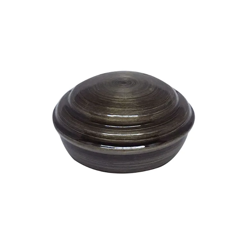 PONTEIRA DISCO 28MM OURO VELHO