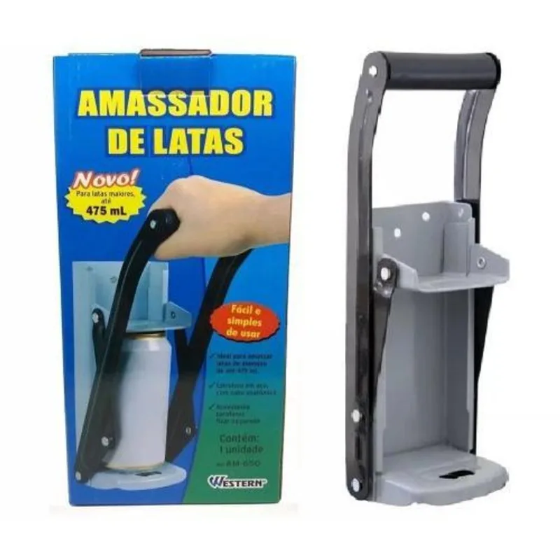 Western Amassador Latas Latinha Latão Abridor Garrafas 475ml