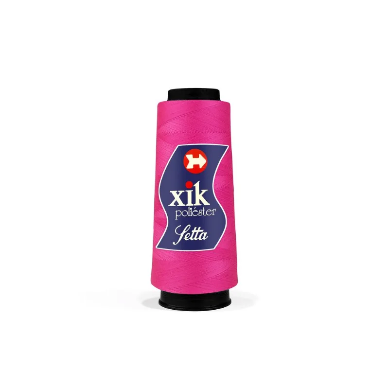 Linha Costura 120 Tex Setta Xik Cone 2000 Jds 2049S - Rosa Chiclete