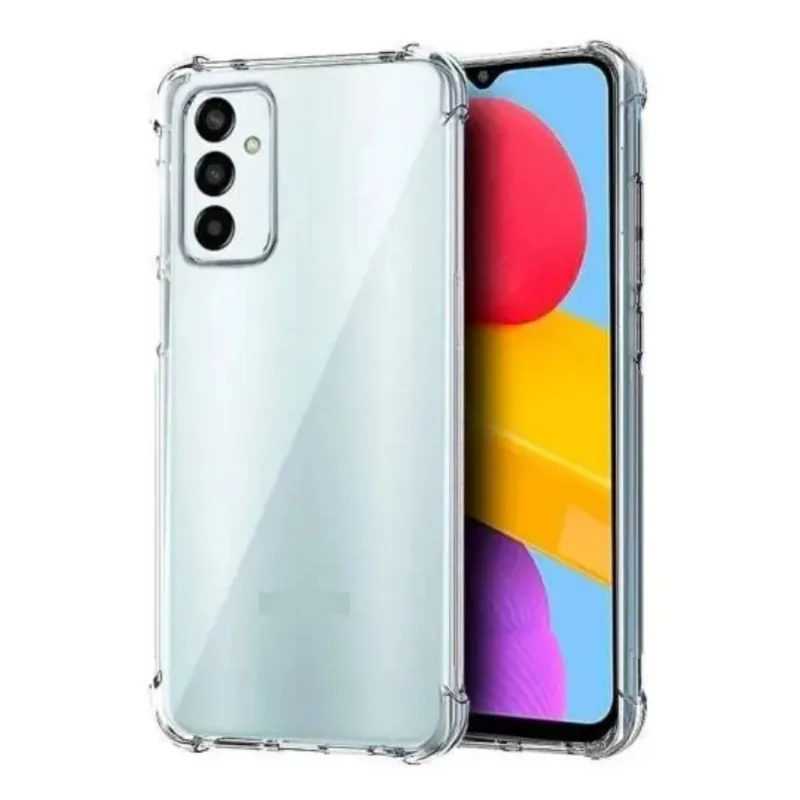 Capinha Silicone Antichoque Transparente Compatível Com Samsung M35 5g