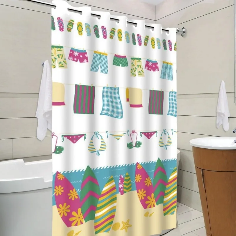 Cortina De Box Com Ilhos Beleza E Variedade Para O Banheiro