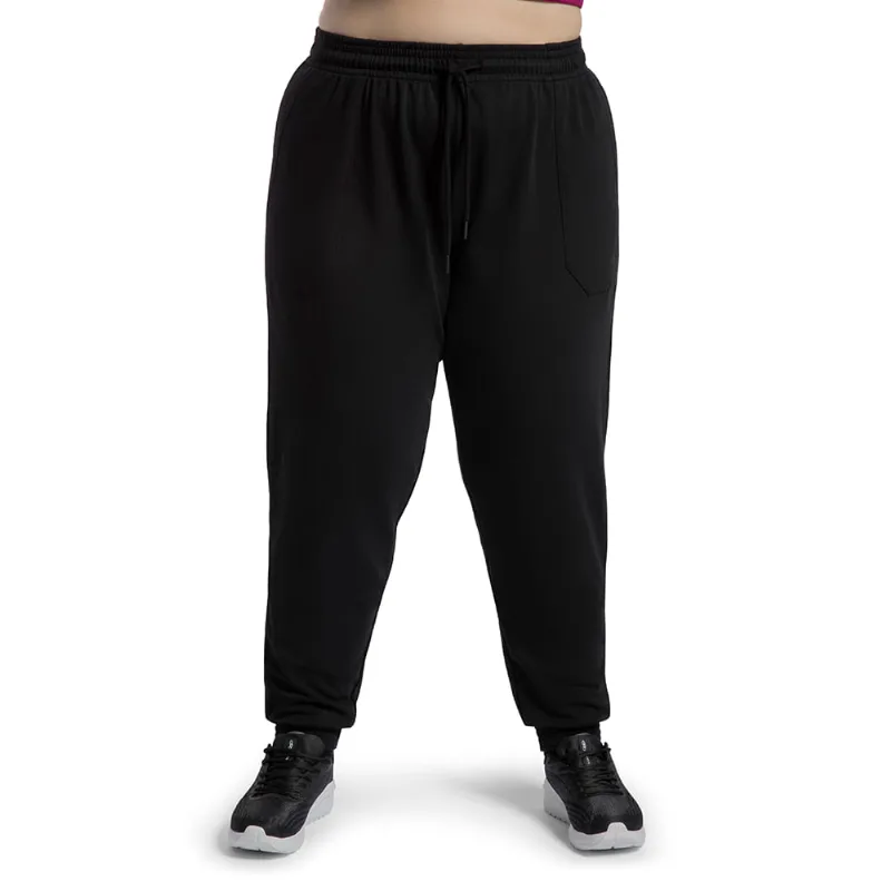 Calça Jogger Olympikus Feminina Plus Size G3 Preto
