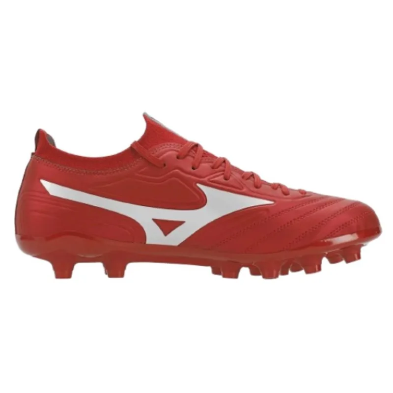Chuteira De Campo N° 42 Mizuno Regent MD Vermelho E Branco (MP)