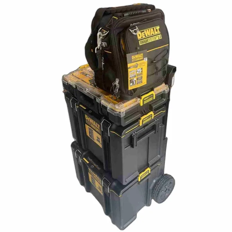 Kit Caixa De Ferramentas Toughsystem 2.0 + Mochila Dewalt - Não Disponível - Construção E Ferramentas