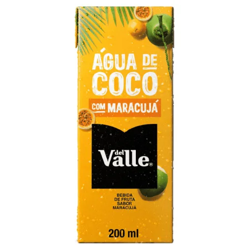 Água De Coco Maracujá Del Valle Caixa 200ml - DEL VALLE - Mercearia