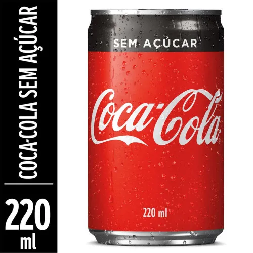 CC SEM ACUCAR SLEEK 220ML COLOR - COCA COLA