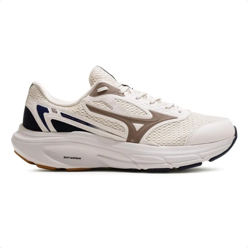 Tênis Mizuno Hawk 6 Unissex 41 / Bege / Preto