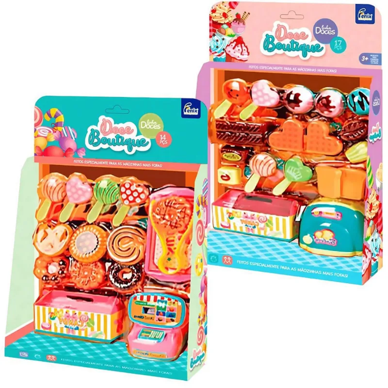 Kit de Comidinha Boutique Doces Guloseimas Fênix