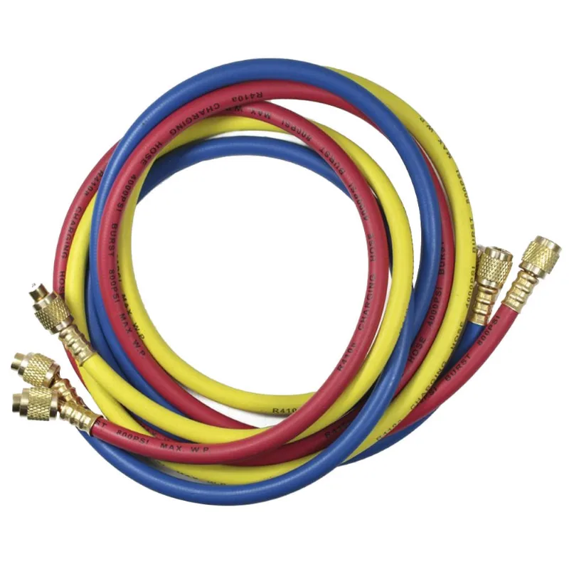 Jogo de Mangueira para Manifold 1,5m Gás R-410A Vulkan VLTM-360RYB-410 VLTM-360RYB-410