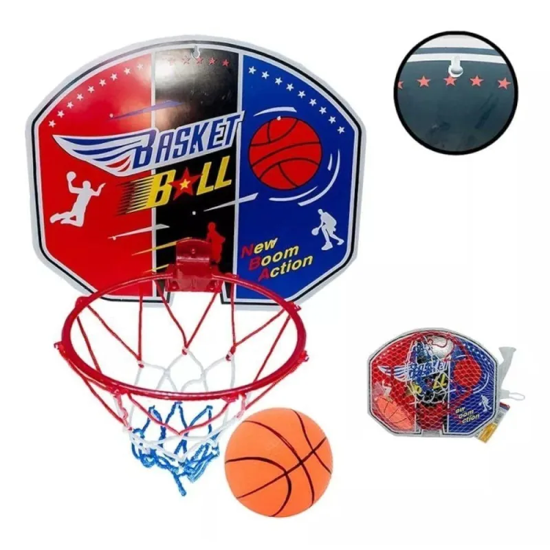 Tabela de Basquete Infantil com Bola para Brincadeira e Coordenação Motora Well Kids - Well Kids - Esporte E Lazer