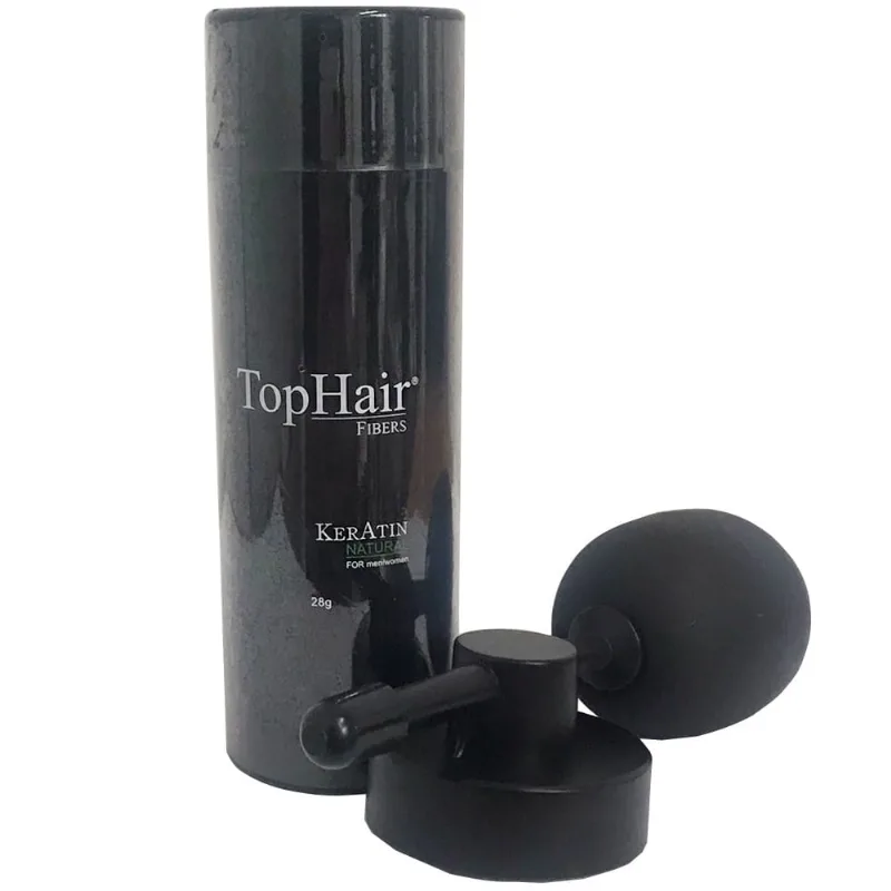 TopHair Kit com Aplicador Grande Duo - Preto
