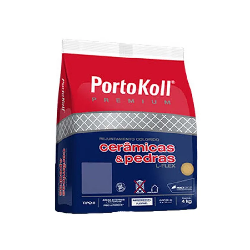 Rejunte L-Flex 4kg cinza UP Portokoll