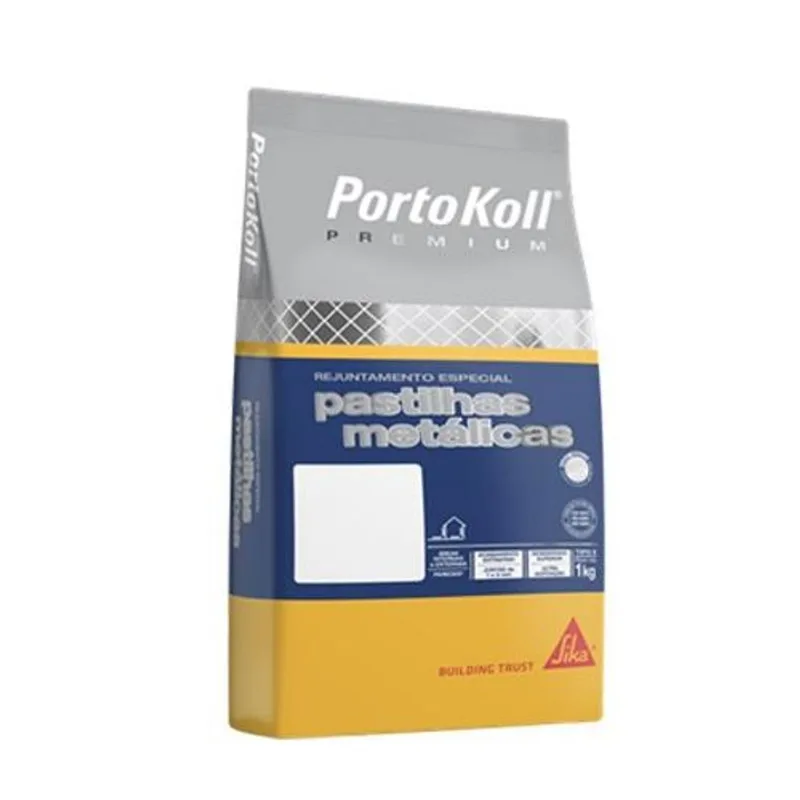 Rejunte Pastilha Metalica Stand-Up Silver