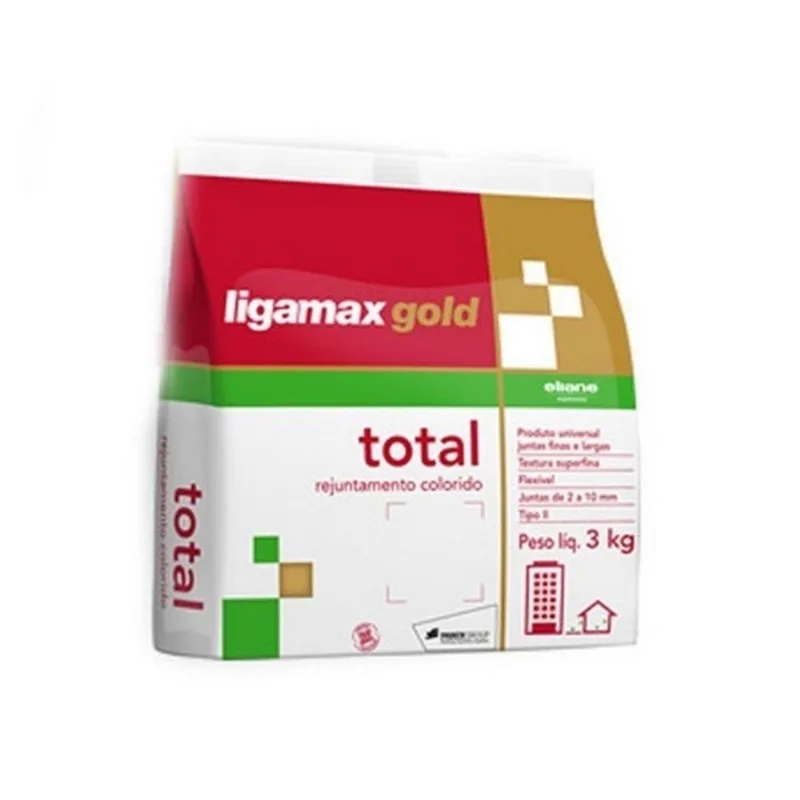 Rejunte Total Up 3Kg Cinza Claro Eliane