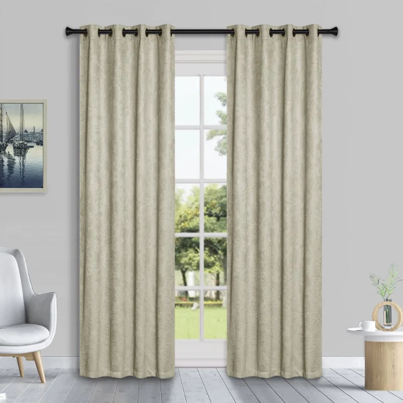 Cortina de Tecido Semi Blackout Toronto 2,60x2,30m Pemogo