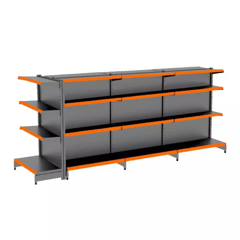 Gondola Centro 137 Fit Ate 3 Metros 1 Ponta Preto 28b Pe Laranja