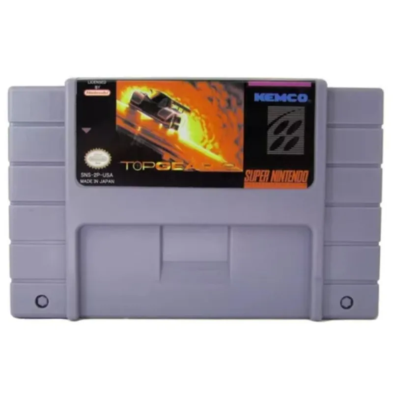 Jogo Super Nintendo Top Gear 2