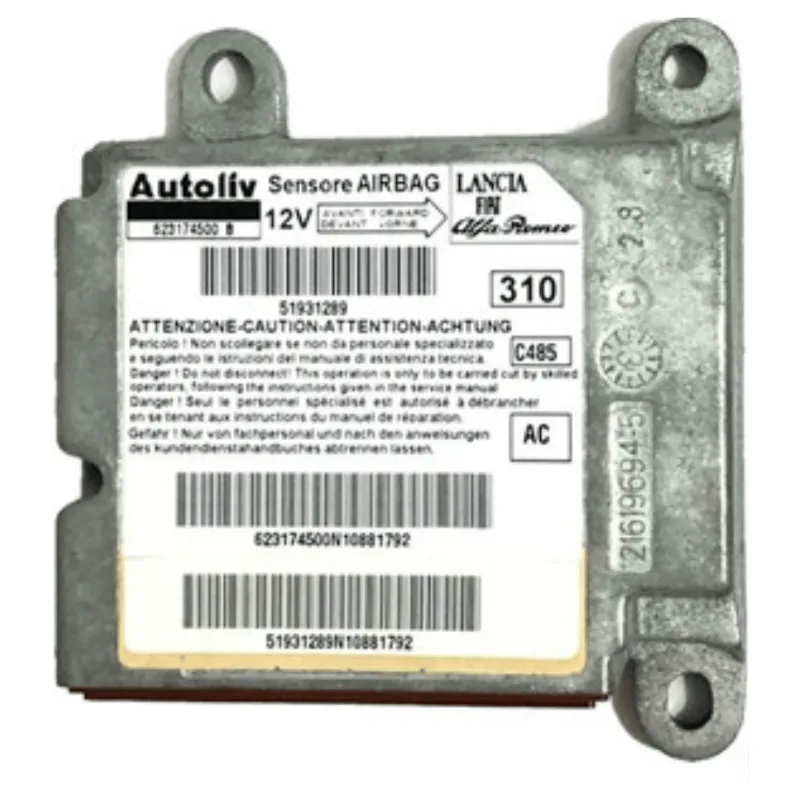 Módulo Central Air Bag Fiat Punto 2008 09 10 11 12 51931289